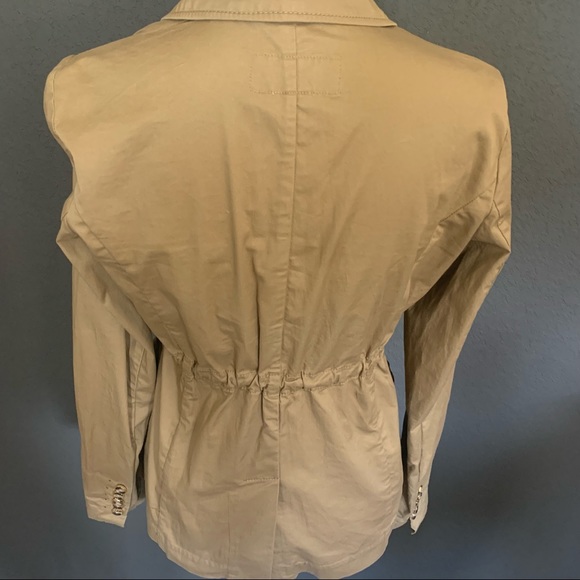 Michael Kors khaki utility jacket size 2 - Picture 5 of 9